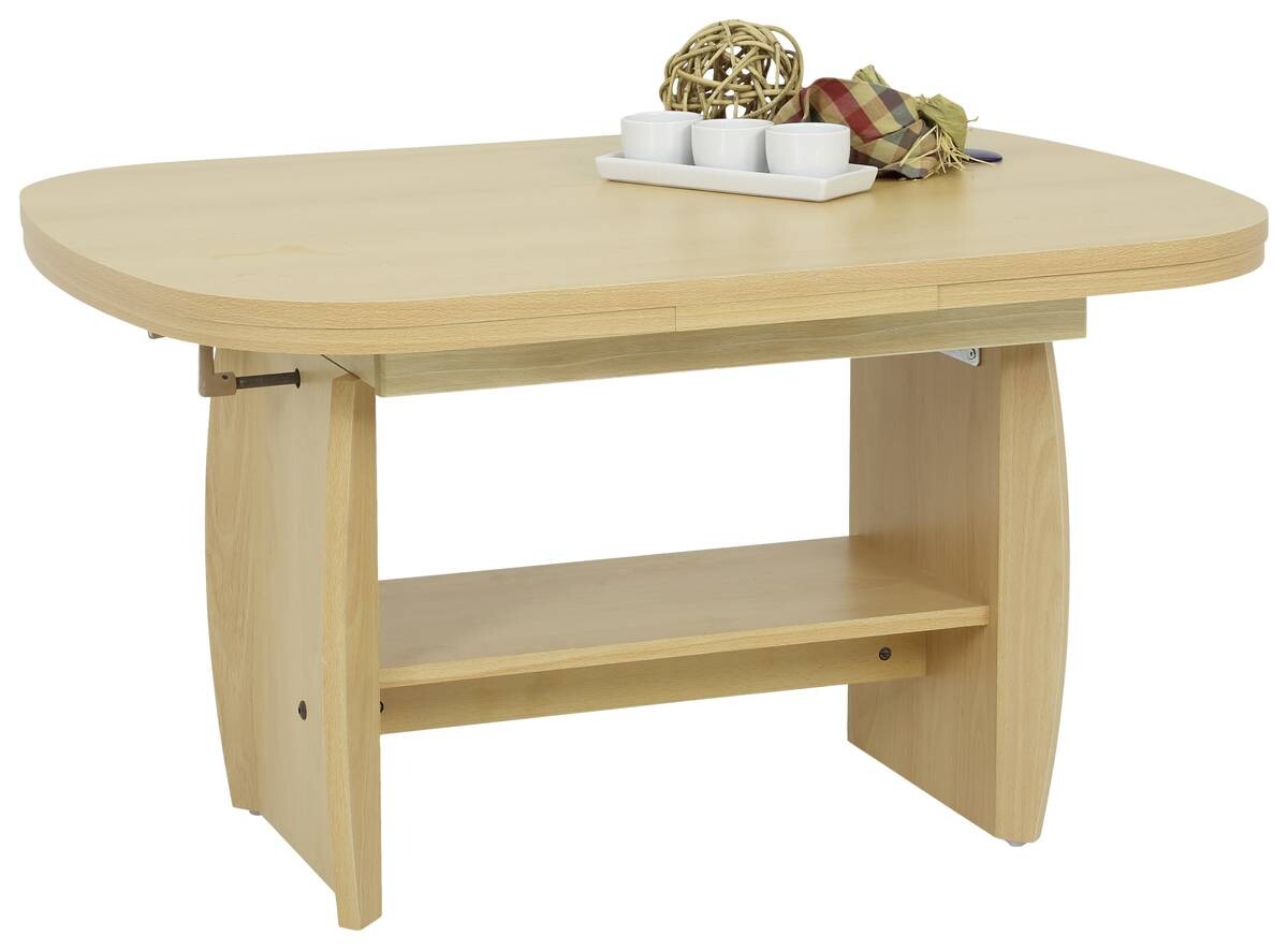 Hela Couchtisch MICHAEL III buche Holzwerkstoff B/H/T: ca. 90x52x68 cm