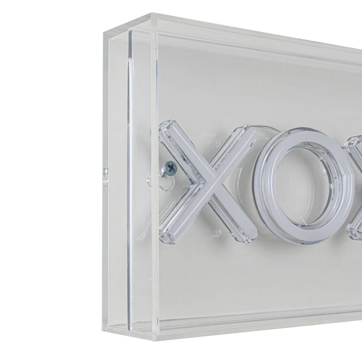 Nolo LED-Dekoleuchte Xoxo pink Kunststoff B/H/T: ca. 30x15x4,7 cm