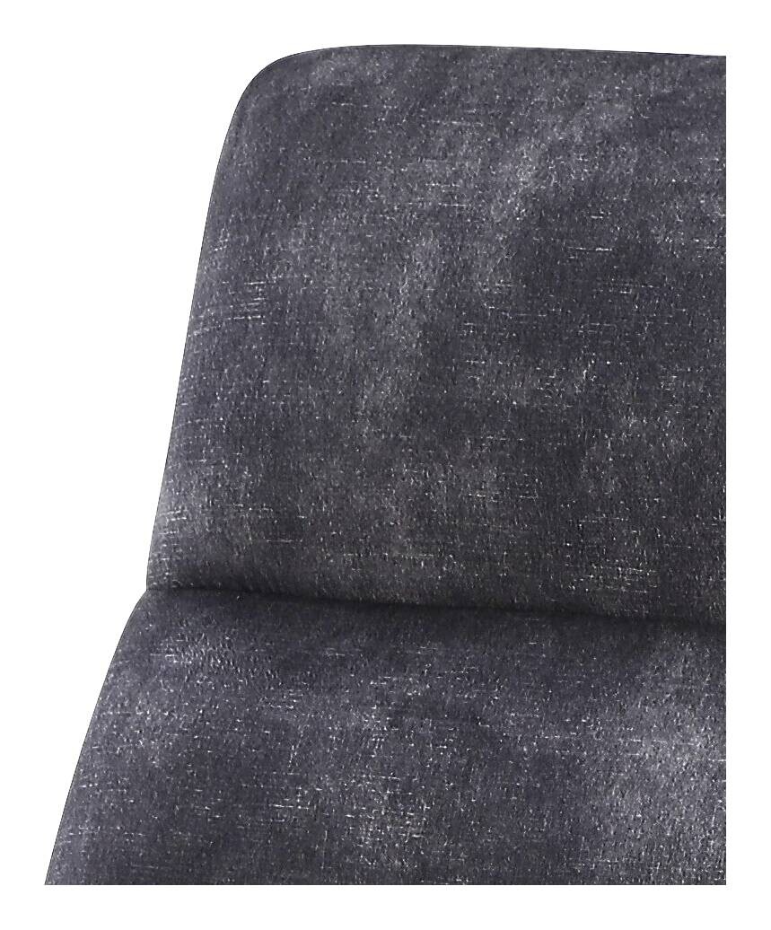 Stuhl Daniel anthrazit Microfaser B/H/T: ca. 45x94x60 cm