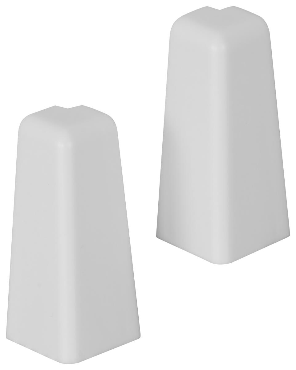 Außenecke weiß L/B/H: ca. 2,6x2,6x5,96 cm