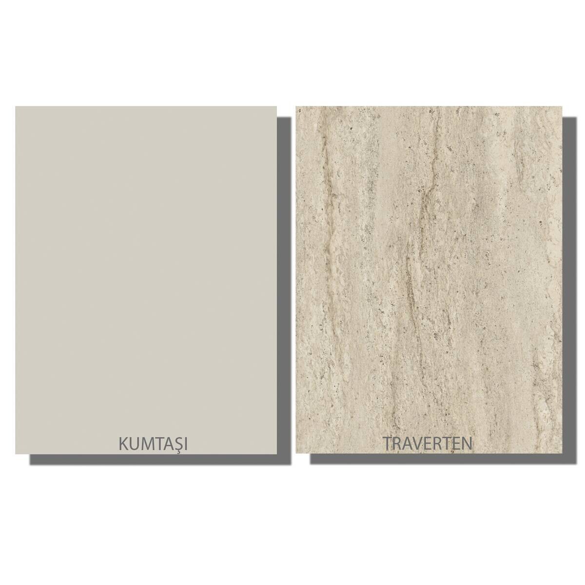 moebel17 Couchtisch Nora beige granit Spanplatte B/H/T: ca. 110x57x31 cm