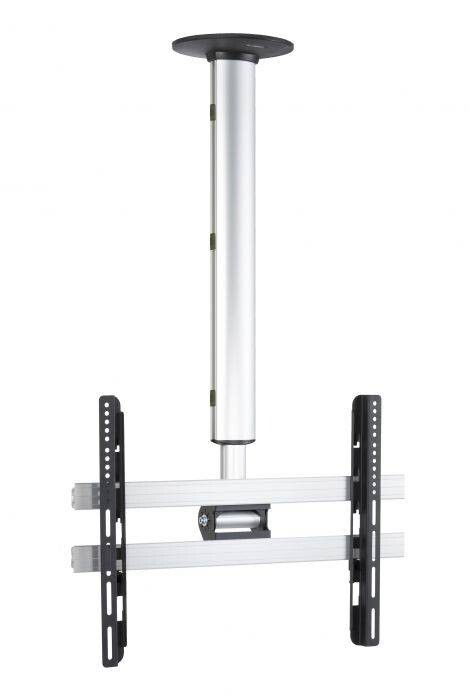 VCM Deckenhalterung TV-Deckenhalterung silber schwarz