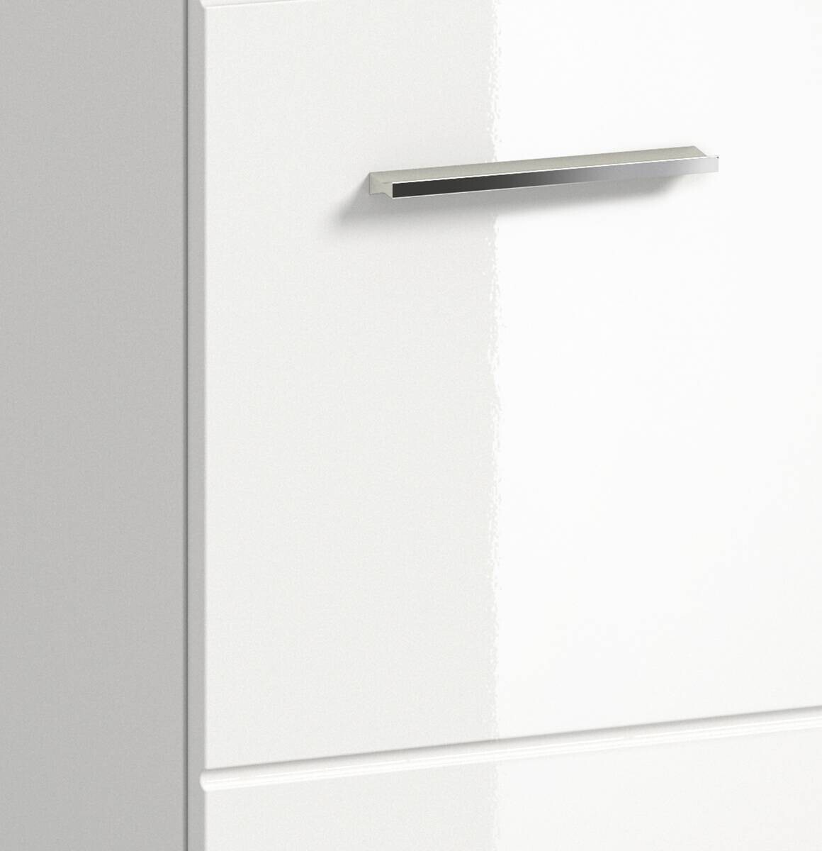 Waschplatz Ice weiß weiß Hochglanz B/H/T: ca. 60x55x46 cm