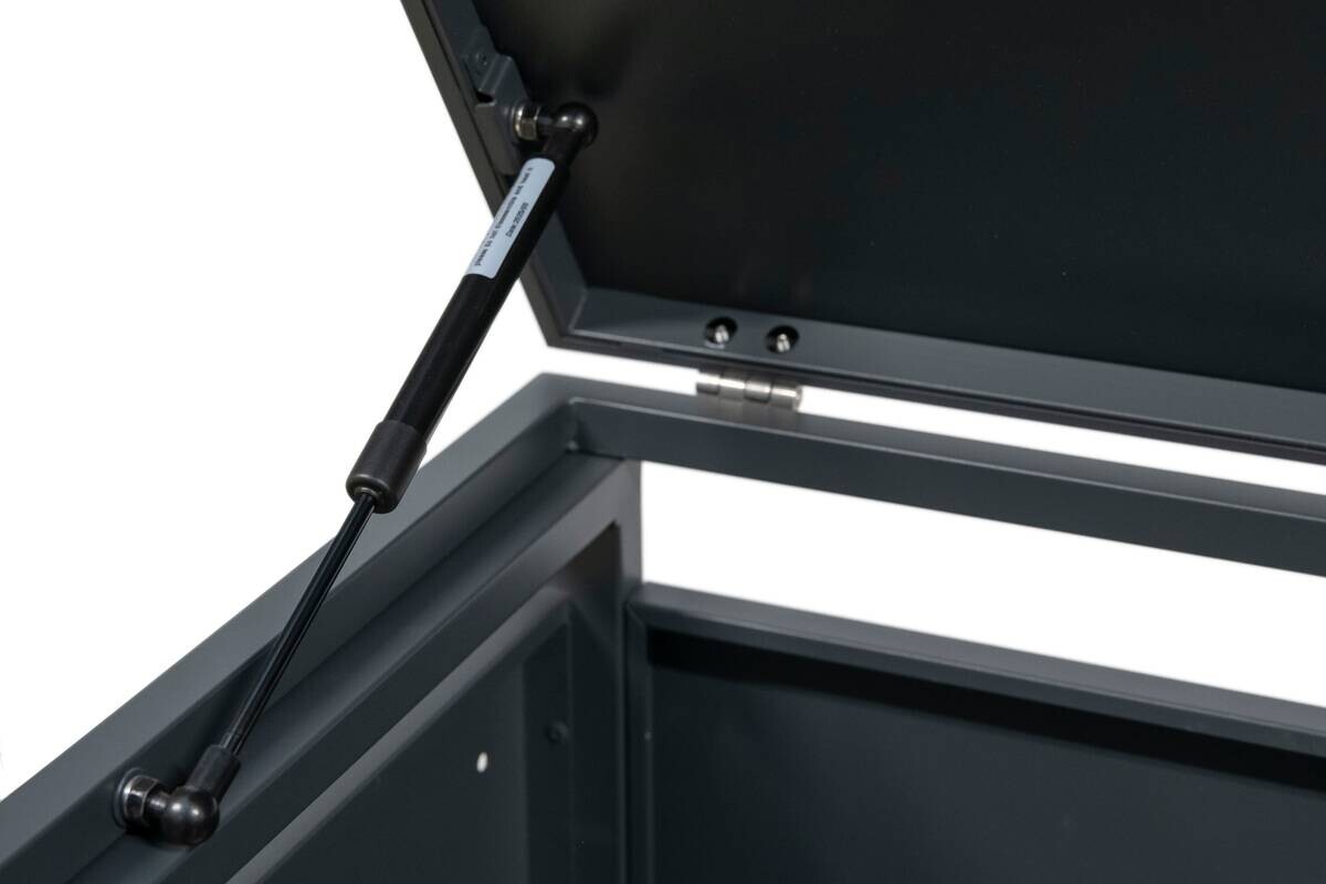 Westmann Mülltonnenbox Pedura anthrazit B/H/L: ca. 265x116x80 cm