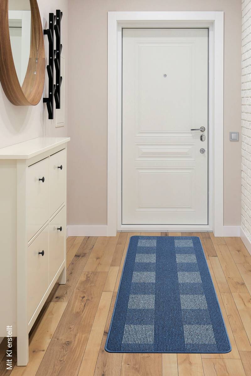 Andiamo Teppich Avallon blau B/L: ca. 67x200 cm
