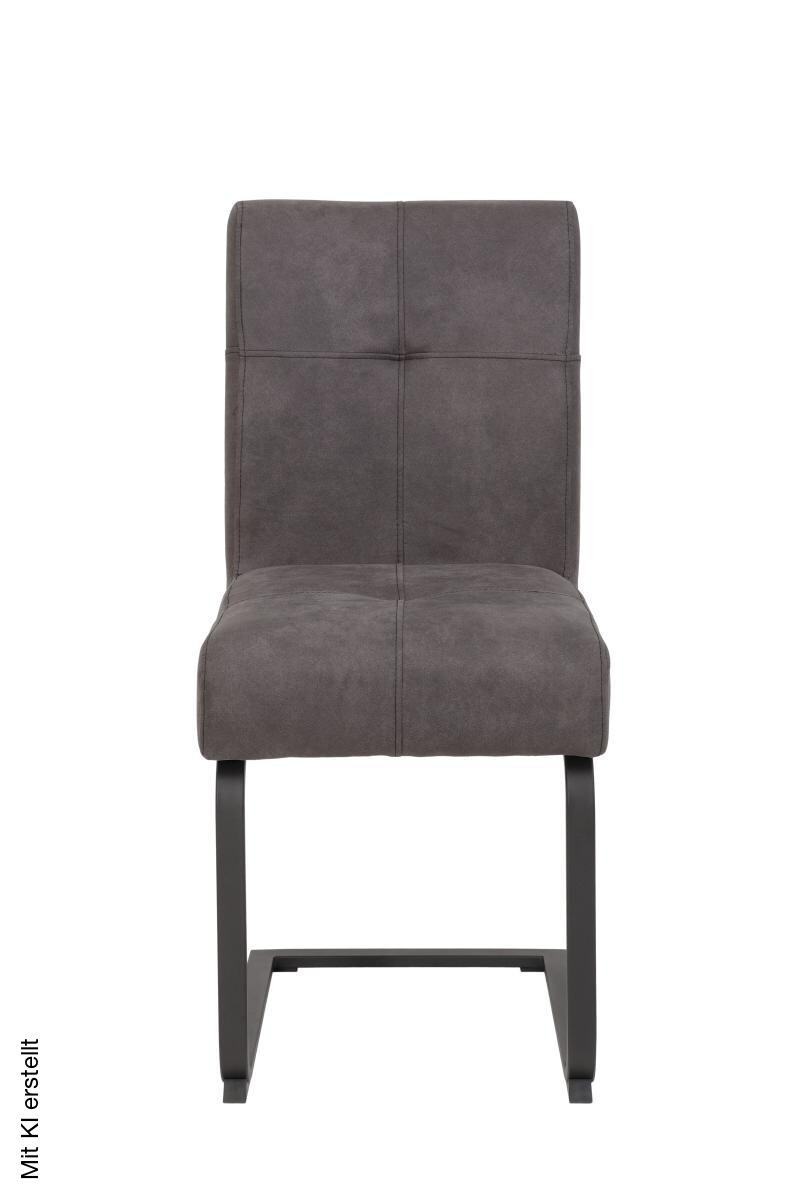Schwingstuhl Luise anthrazit Vintage B/H/T: ca. 43x91x65 cm