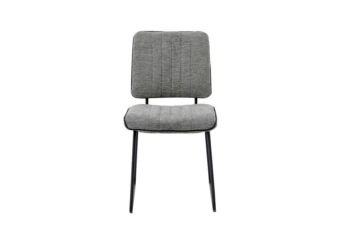 Stuhl LIAM 4er-Set grau B/H/T: ca. 45x83x61 cm