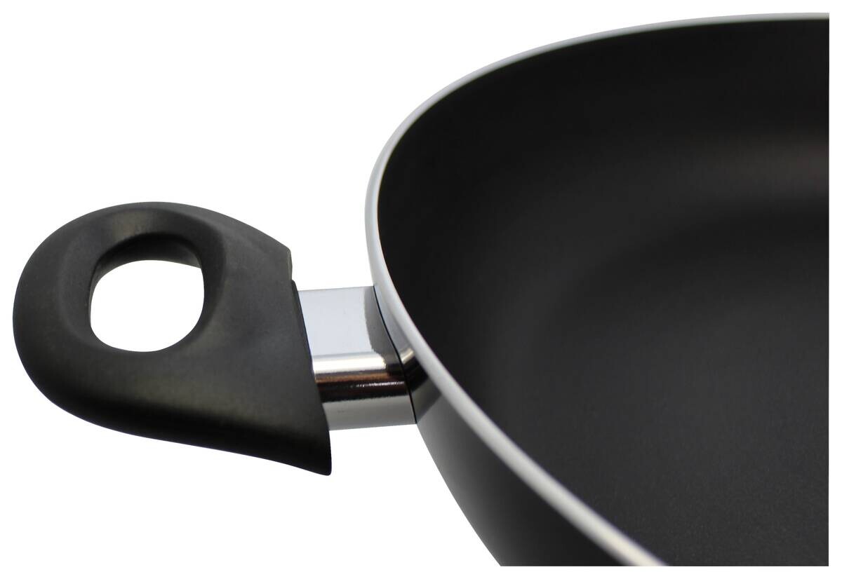 ELO Wokpfanne schwarz Aluminium