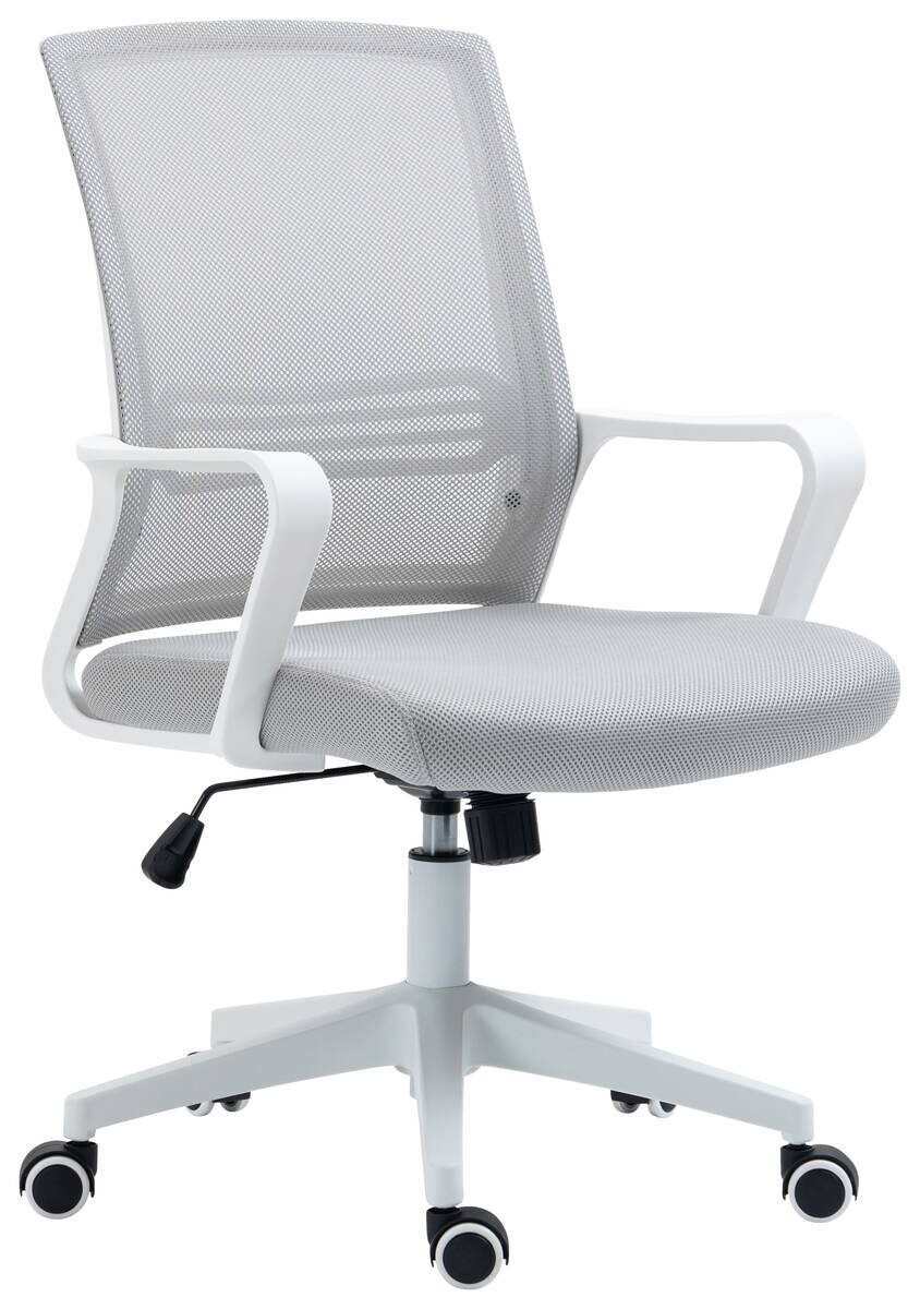 Drehstuhl FM-2505 hellgrau weiß