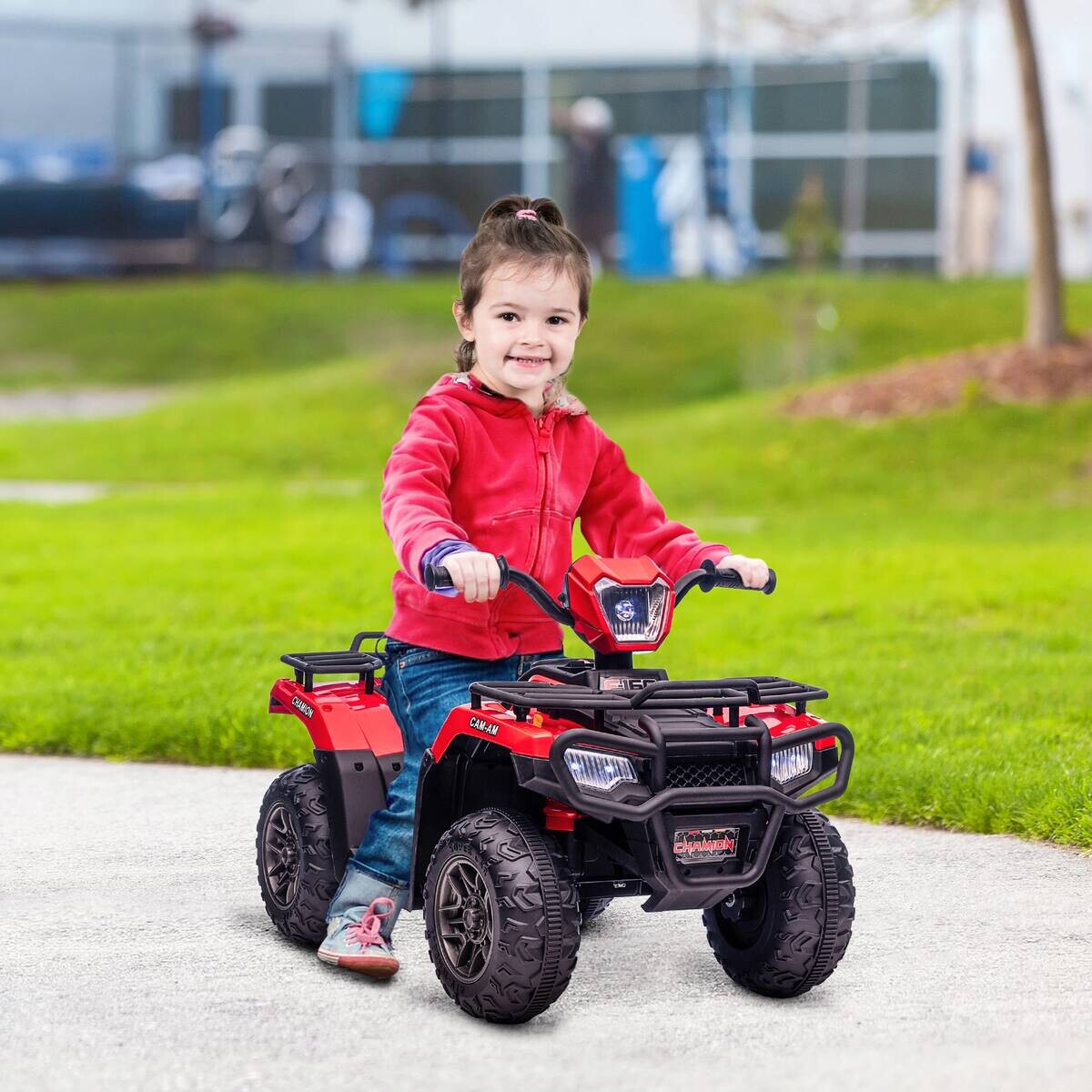 HOMCOM Kinderauto rot B/H/L: ca. 45x88x50 cm