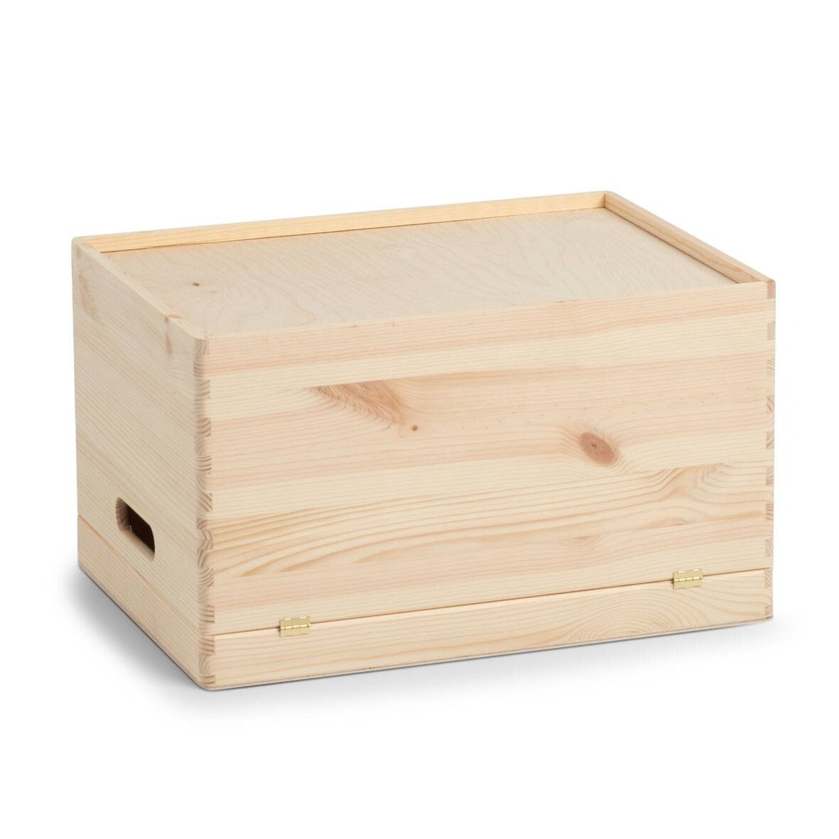 Zeller Allzweckkiste natur Holz B/H/L: ca. 30x23x40 cm
