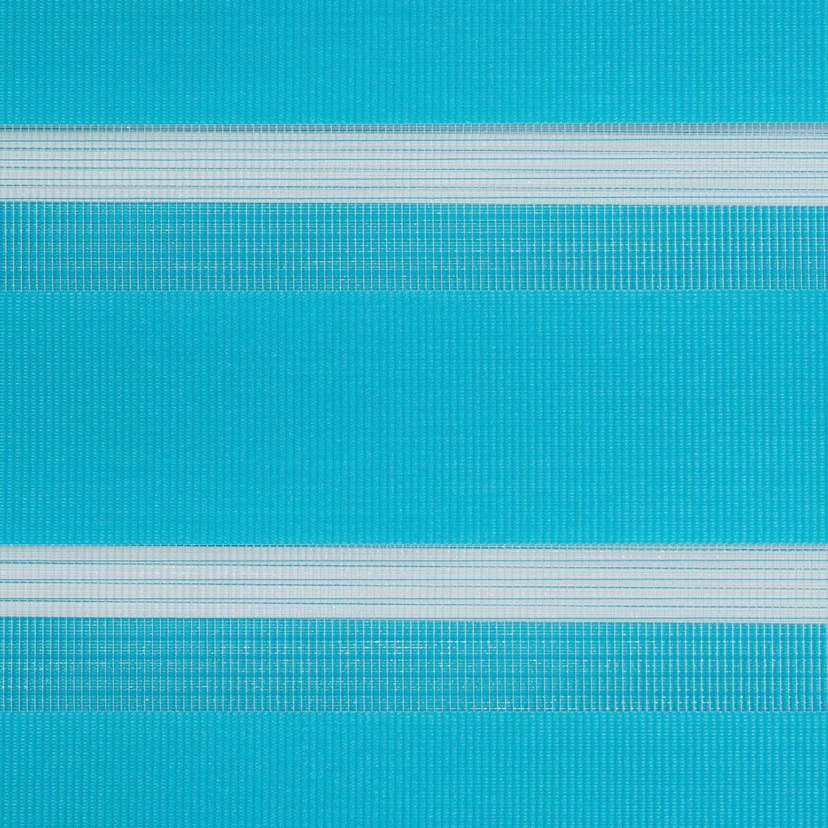 LICHTBLICK Doppelrollo Duo blau B/L: ca. 60x220 cm