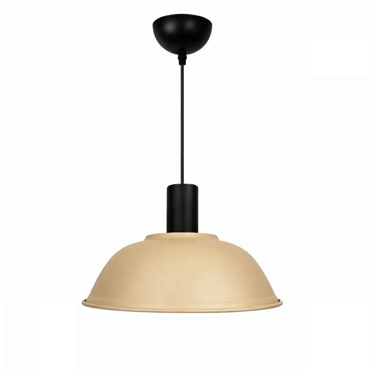 Opviq Pendelleuchte braun B/H/T: ca. 33x120x33 cm E27 1 Brennstellen