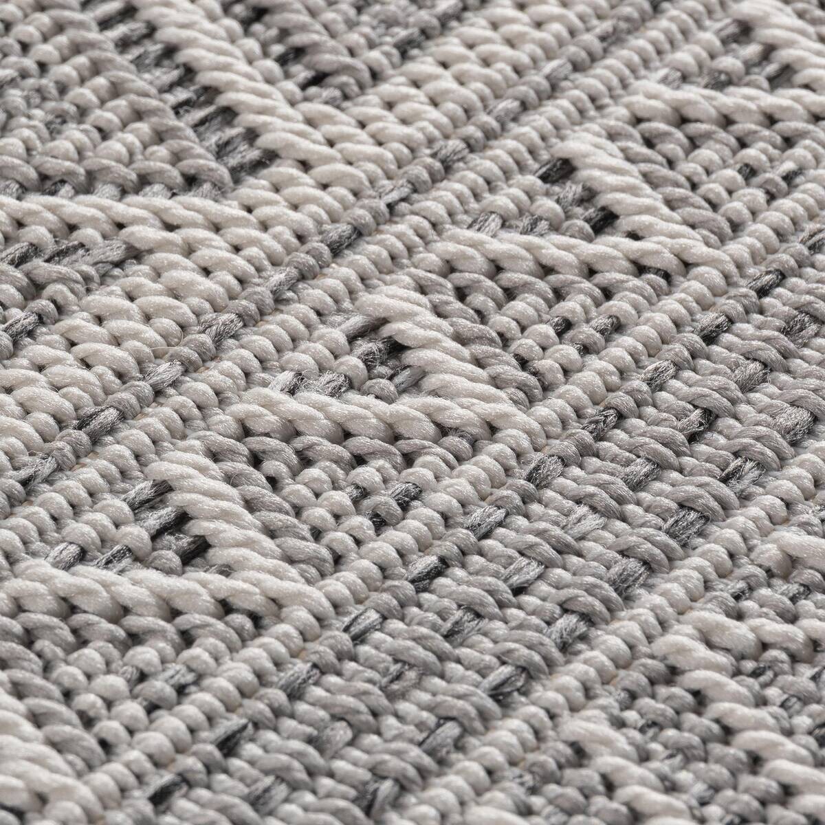Ayyildiz Outdoorteppich DESERT grau B/L: ca. 120x170 cm