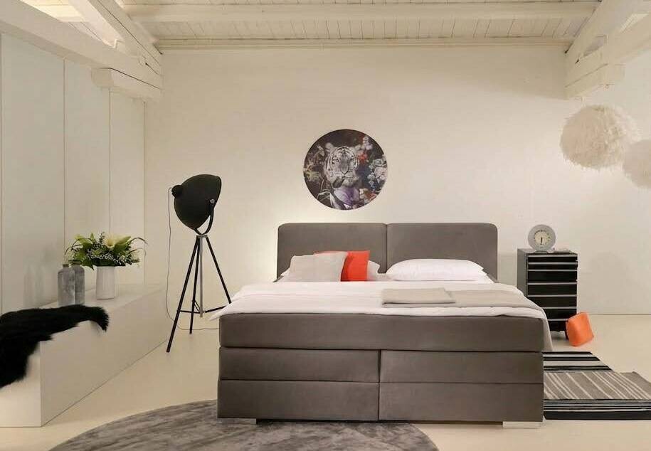 Boxspringbett Happy schoko Liegefläche B/L: ca. 160x200 cm