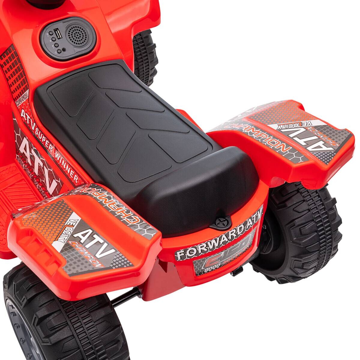 HOMCOM Kinderauto rot B/H/L: ca. 42x70x45 cm