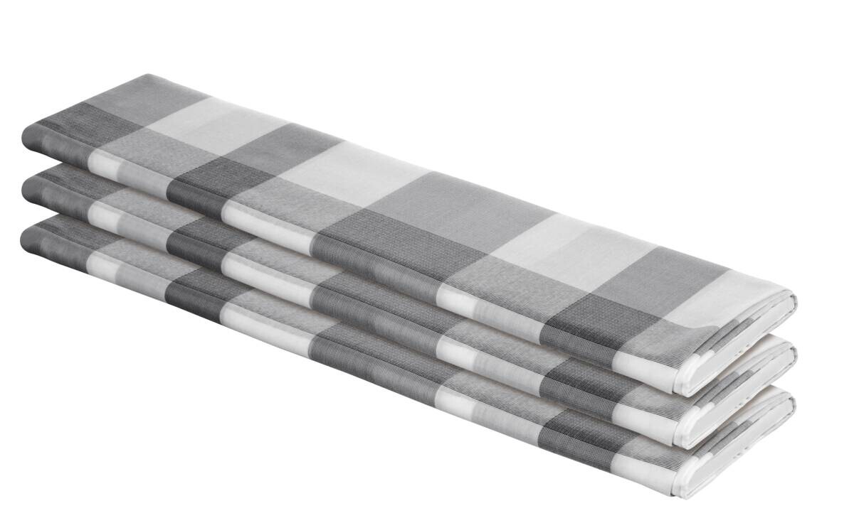 Dekostoff anthrazit 100% Polyester B: ca. 140 cm