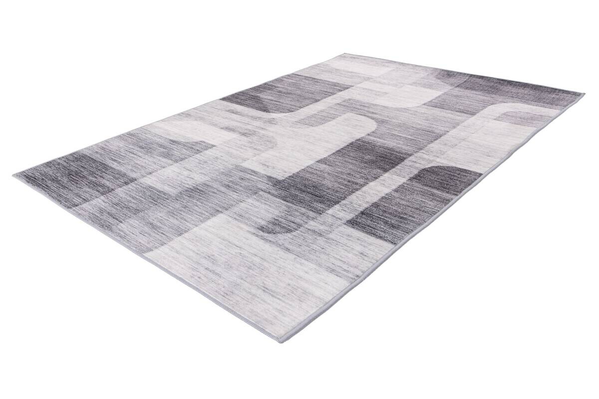 Kayoom Teppich Bluster 225 silber B/L: ca. 160x230 cm
