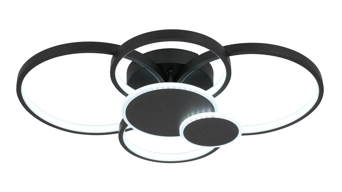 Nolo LED-Deckenleuchte Ring B/H/L: ca. 65x10x46 cm