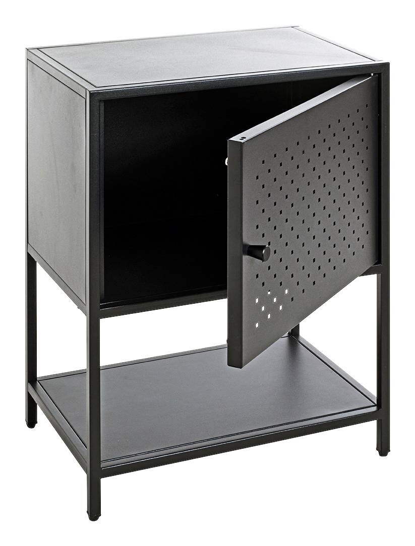 Beistelltisch schwarz B/H/T: ca. 45x61x32 cm