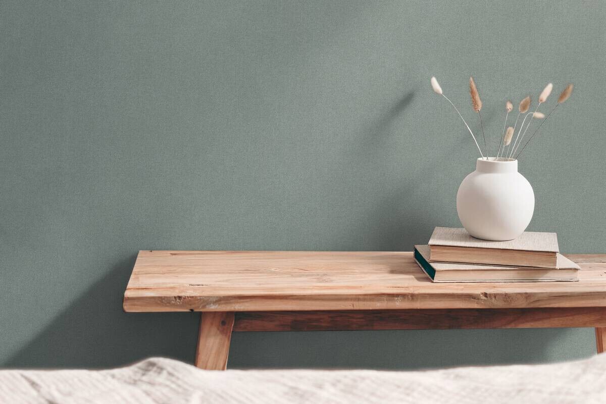 A.S.Creation Vliestapete grün blau B/H/D: ca. 53x1005x9,3 cm