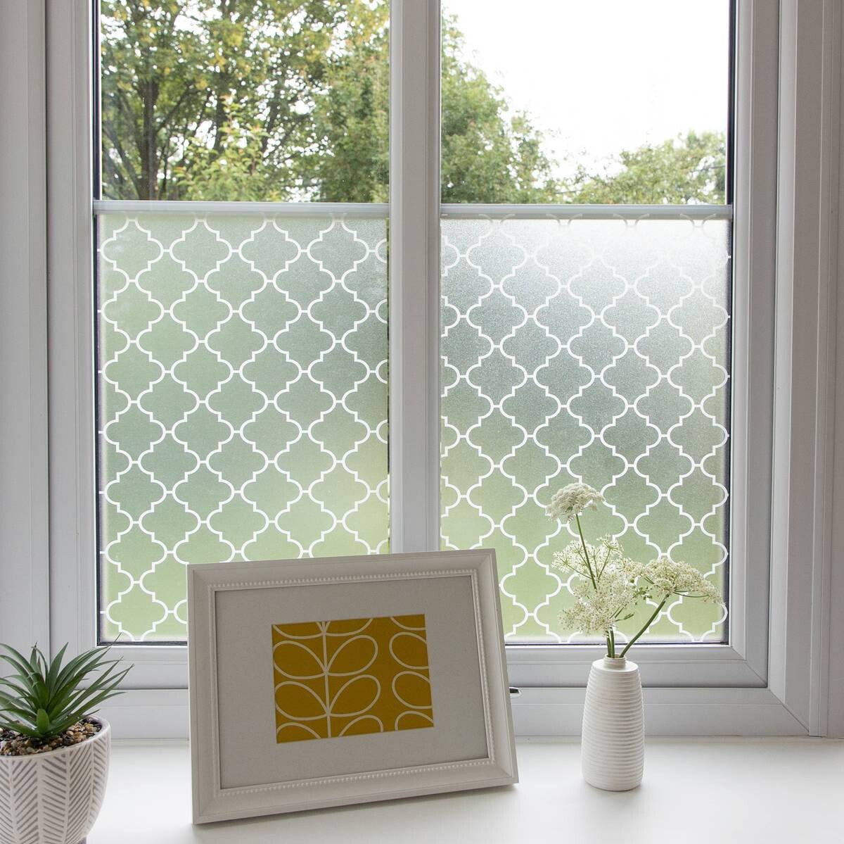 d-c-fix Fensterfolie Onadi Onadi Onadi weiß transparent B/L: ca. 67,5x200 cm