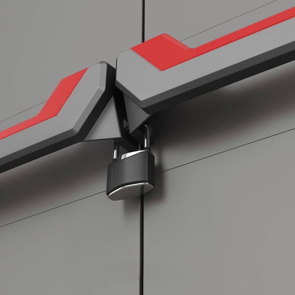 Keter Kunststoffschrank Stilo grau Kunststoff B/H/L: ca. 68x90x39 cm