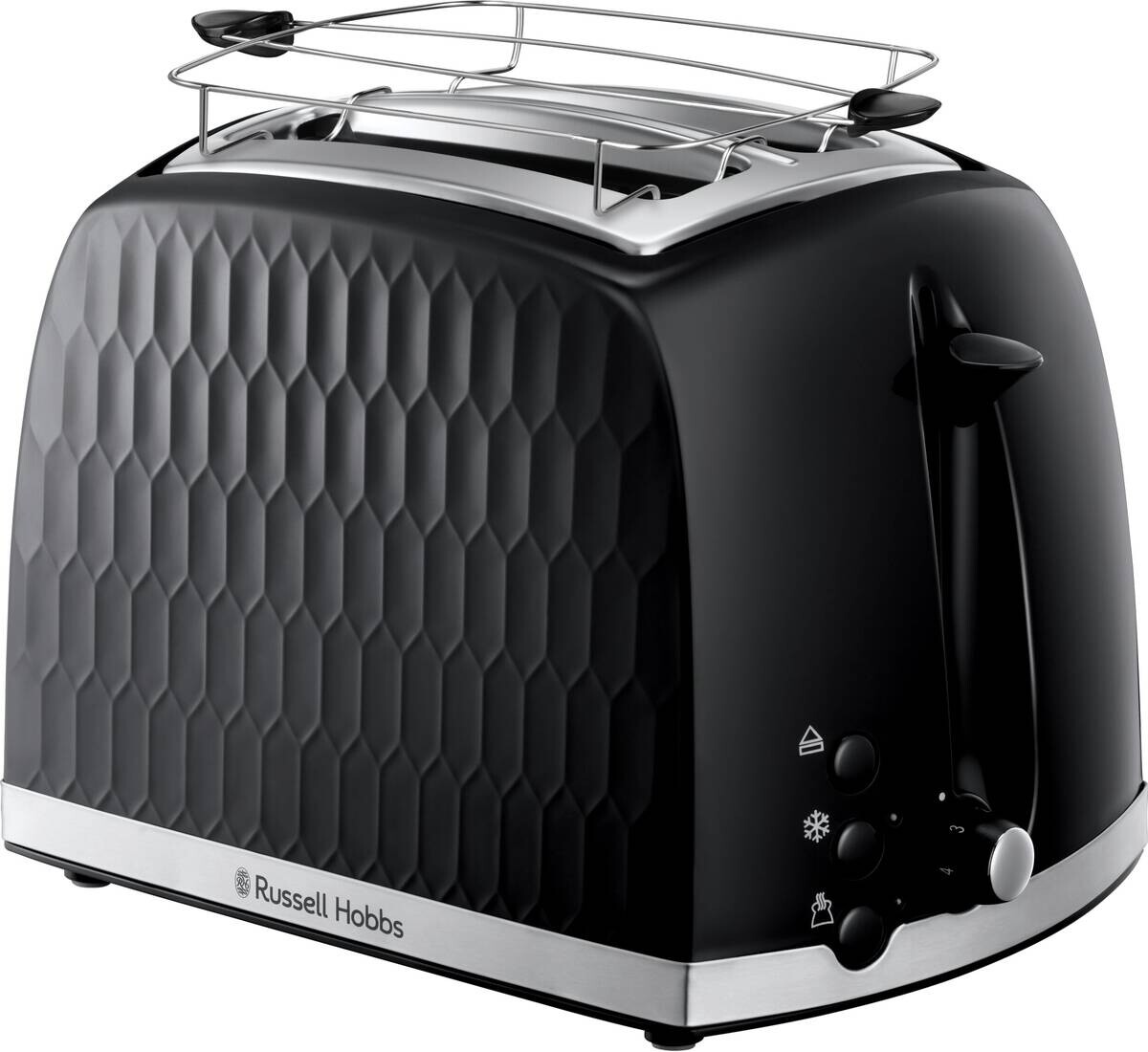 Russel Hobbs Toastautomat 26061-56 schwarz Kunststoff Edelstahl B/H/L: ca. 18,2x22,1x27 cm