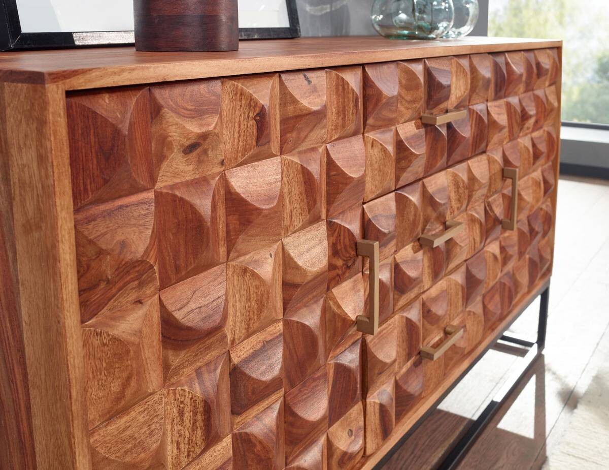 Sideboard rosenholz Nachbildung B/H/T: ca. 145x81x45 cm