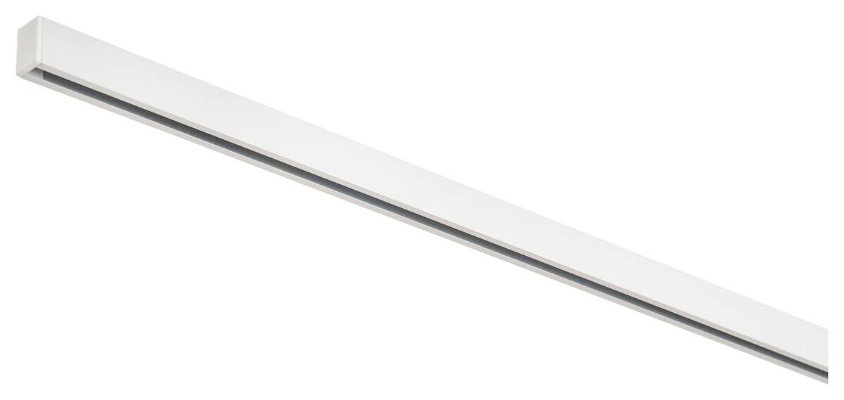 ondeco Gardinenschiene smart weiß Metall L: ca. 120 cm 1 Läufe