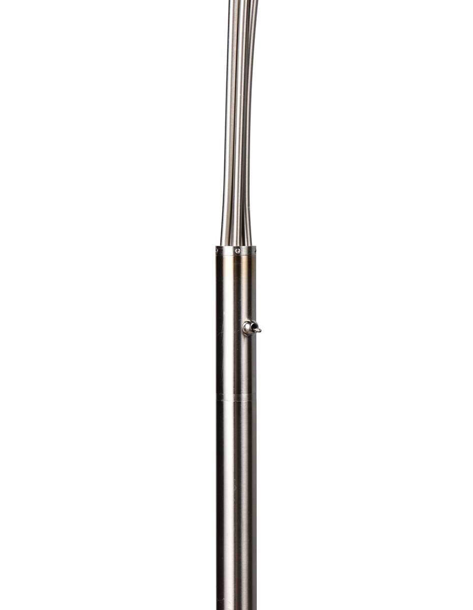 Reality Stehlampe nickel Metall GU10 5 Brennstellen