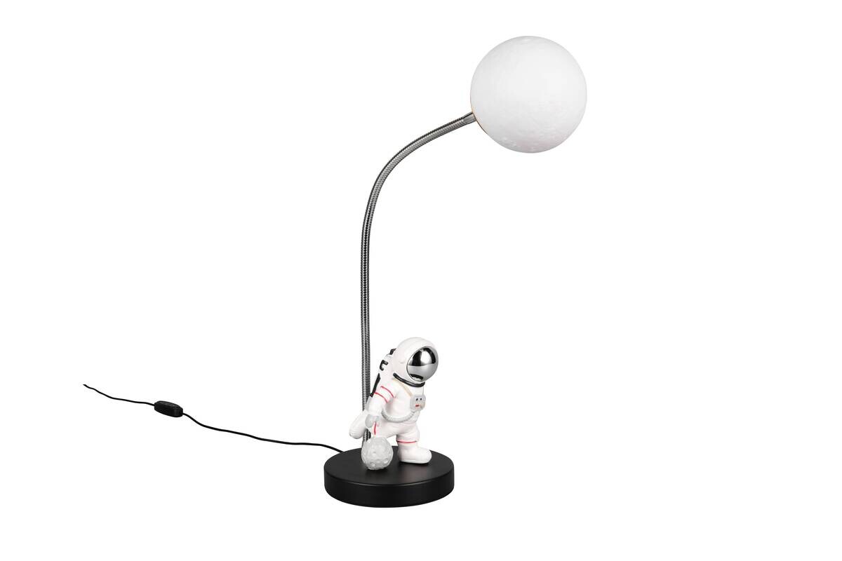 Reality LED-Tischleuchte Arm weiß B/H: ca. 15x44 cm