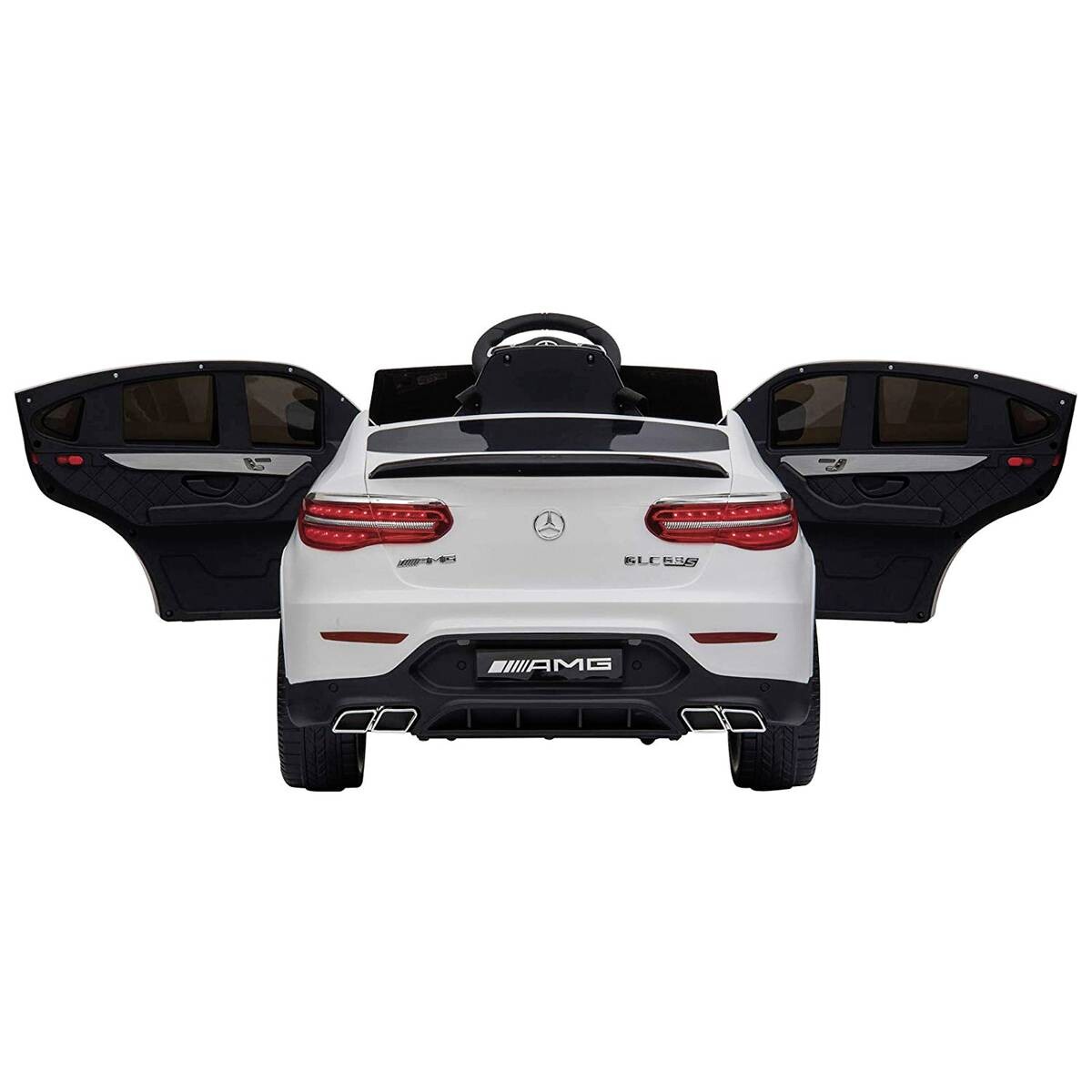 HOMCOM Kinder-Elektroauto weiß B/H/L: ca. 70x55x115 cm