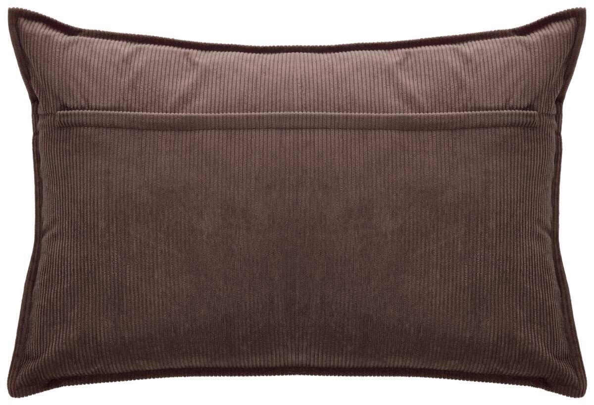 Dekokissen mokka 100% Polyester B/L: ca. 40x60 cm