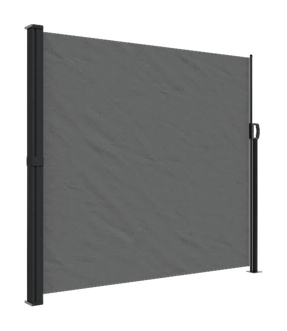 vidaXL Seitenmarkise anthrazit B/T/L: ca. 180x300x300 cm
