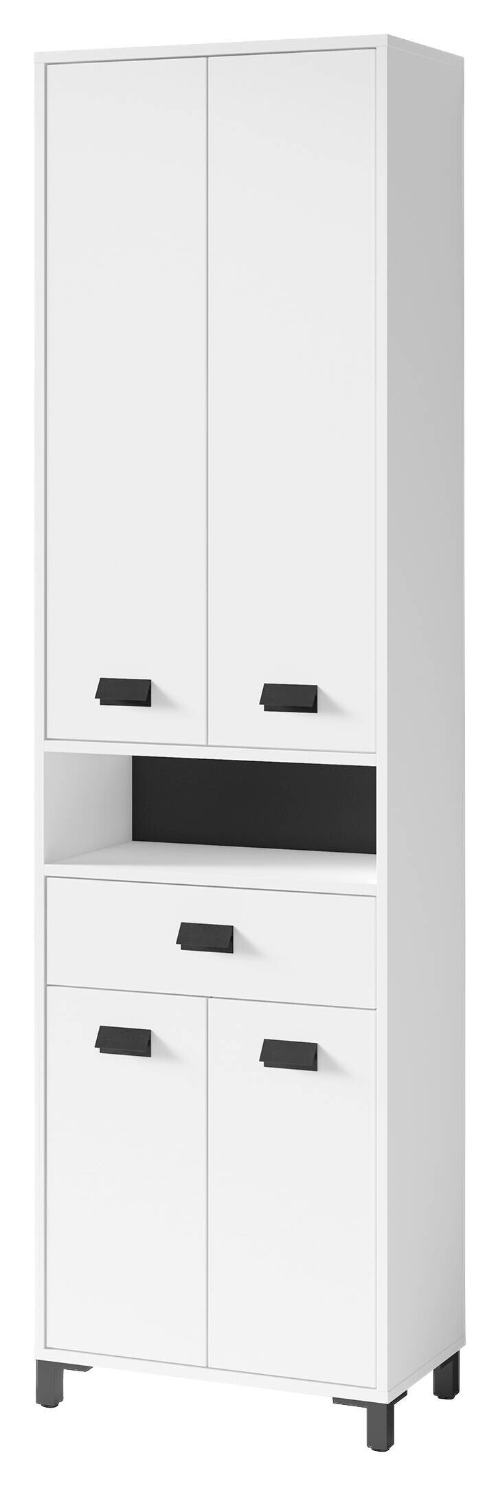 Hochschrank WELLNESS weiß B/H/T: ca. 54x193x31 cm