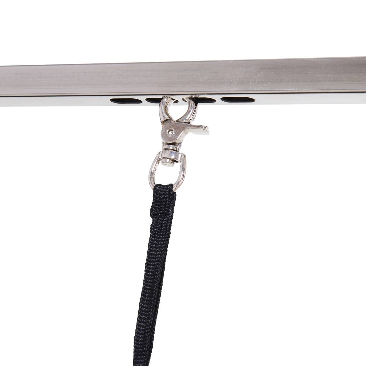 PawHut Hundetrimmtisch schwarz Gummi B/H/L: ca. 60x170x107 cm