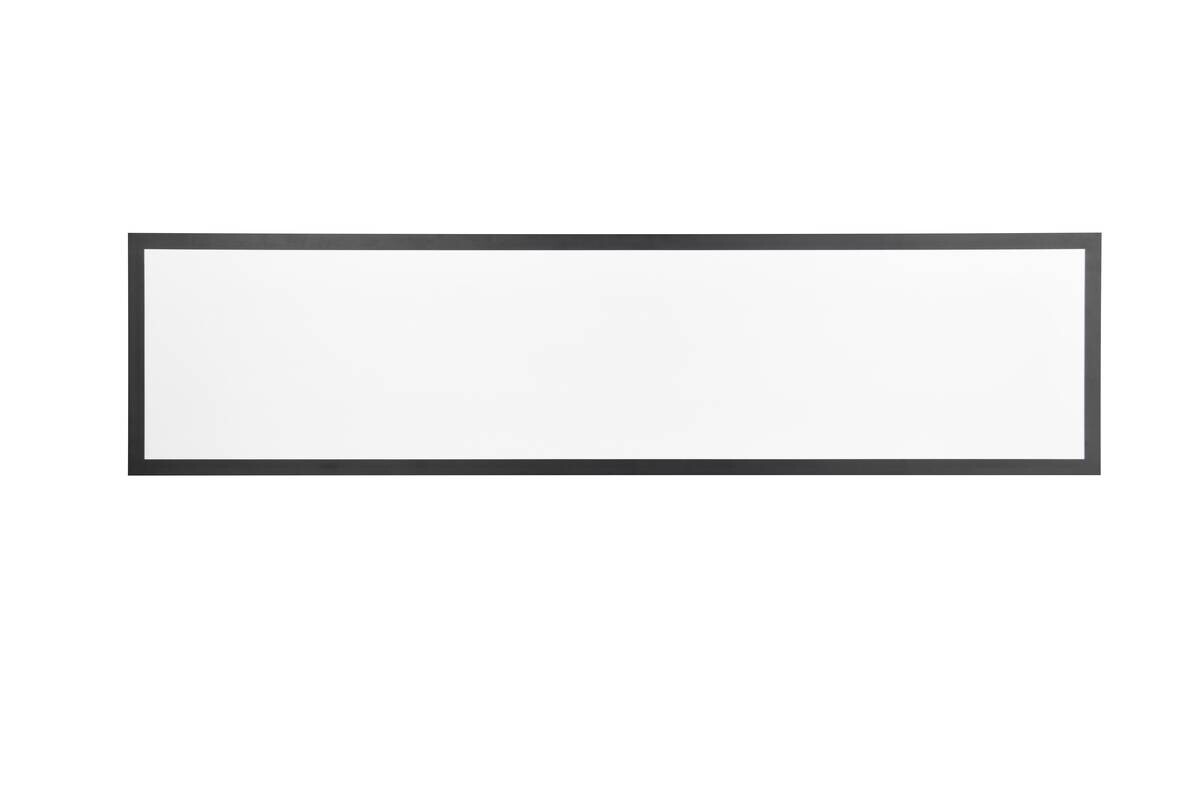 Reality LED-Deckenleuchte Beta R67661232 schwarz Metall B/H/T: ca. 119,5x5,5x29,5 cm 1 Brennstellen
