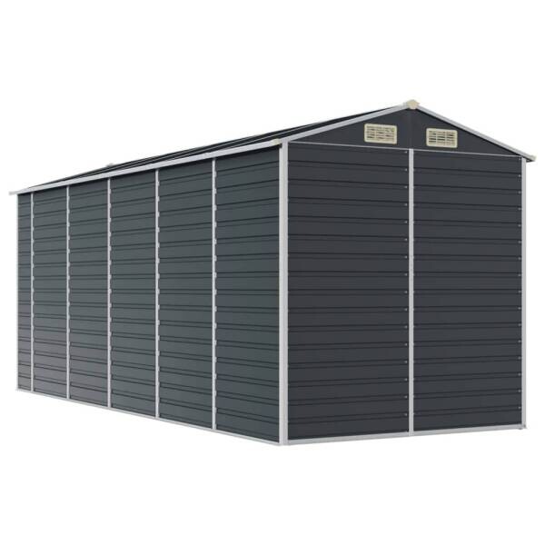 vidaXL Gartenhaus anthrazit B/H/T: ca. 191x198x470 cm