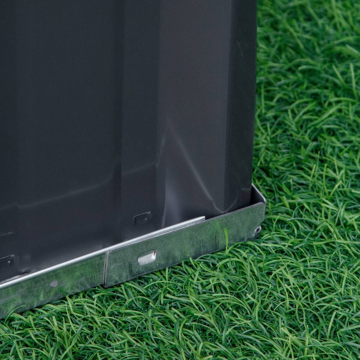 Outsunny Hochbeet dunkelgrau B/H/L: ca. 118x62x118 cm