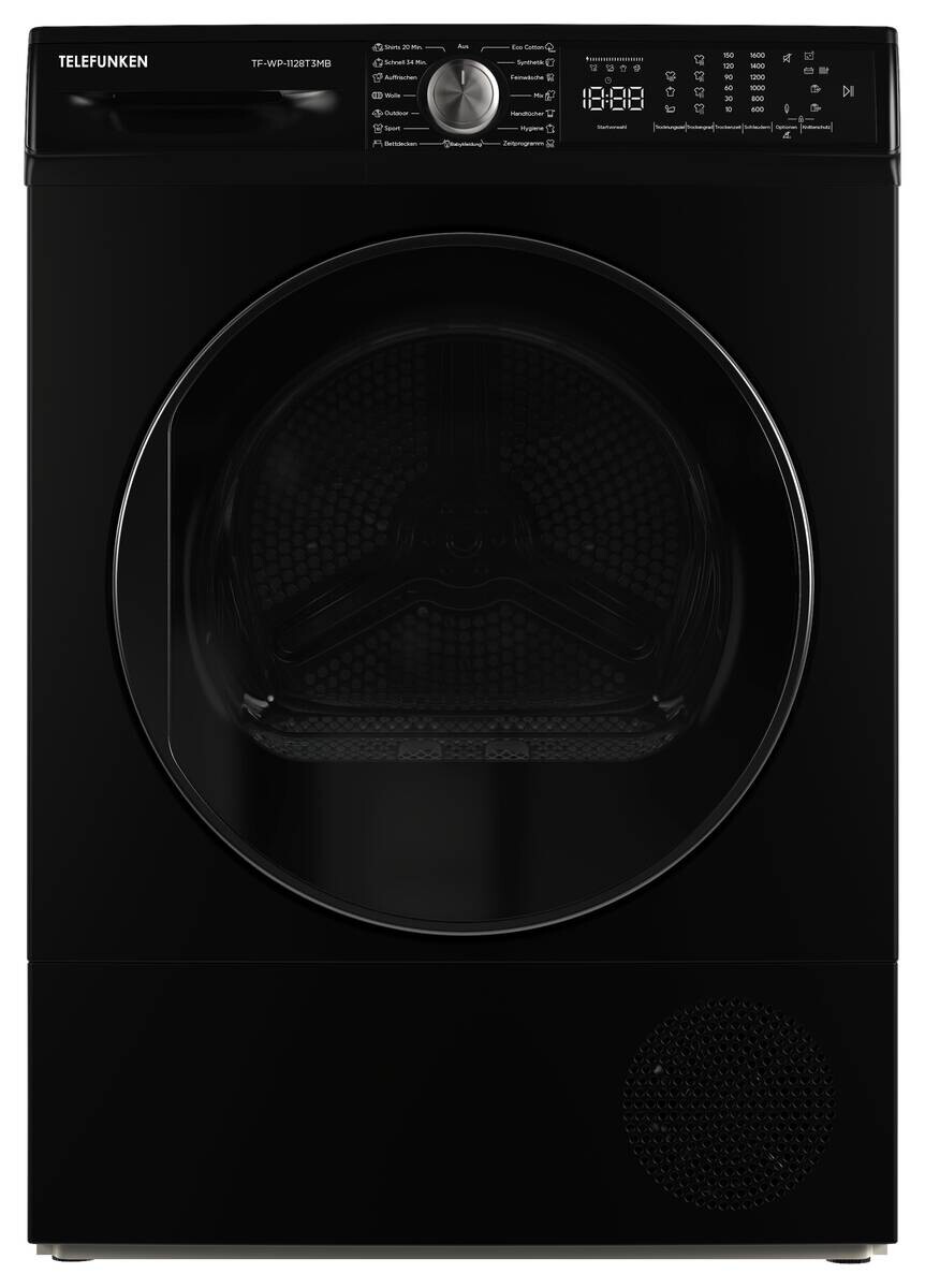 Telefunken Wärmepumpentrockner TF-WP-1128T3MB