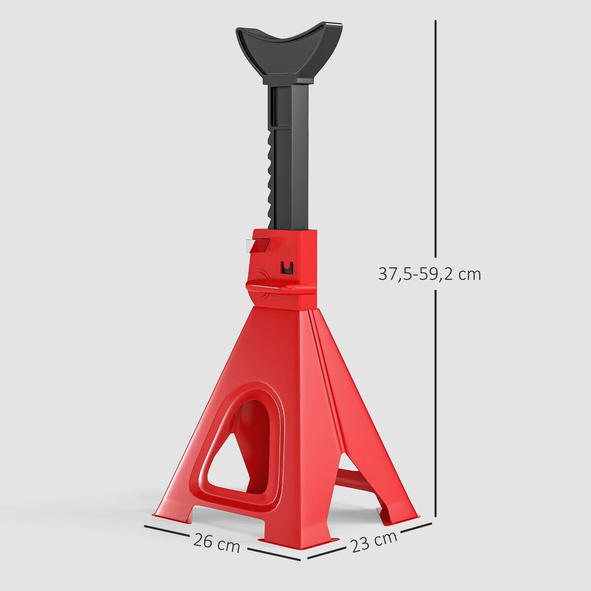 HOMCOM Unterstellbock B/H/L: ca. 23x37,5x26 cm