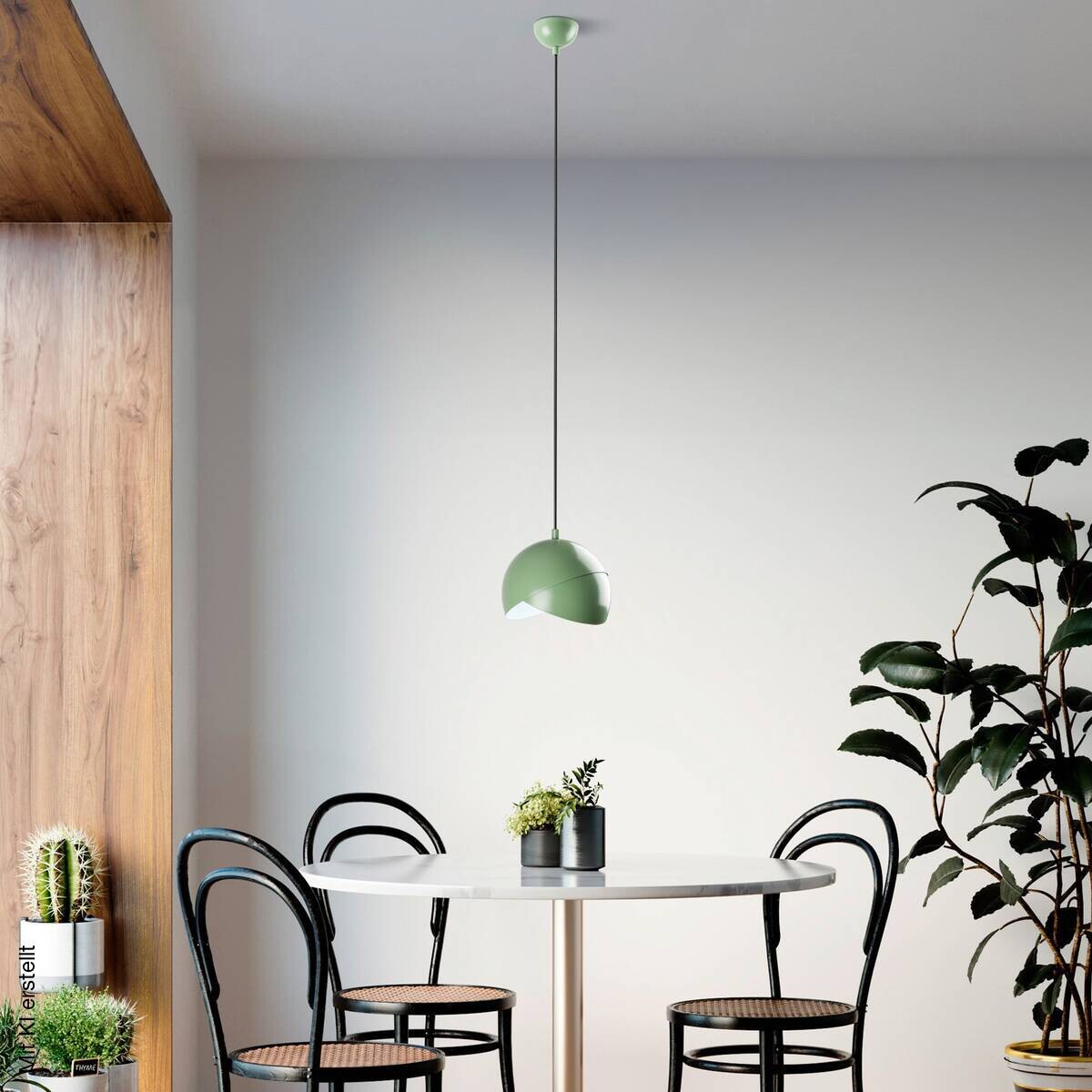 Opviq Pendelleuchte minze B/H/T: ca. 20x114x20 cm E27 1 Brennstellen