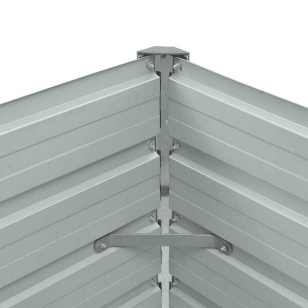 Hochbeet anthrazit Stahl B/H/L: ca. 40x45x100 cm