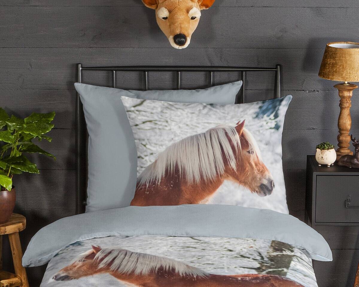 Baumwoll Bettwäsche Flanell Multi Baumwolle B/L: ca. 135x200 cm