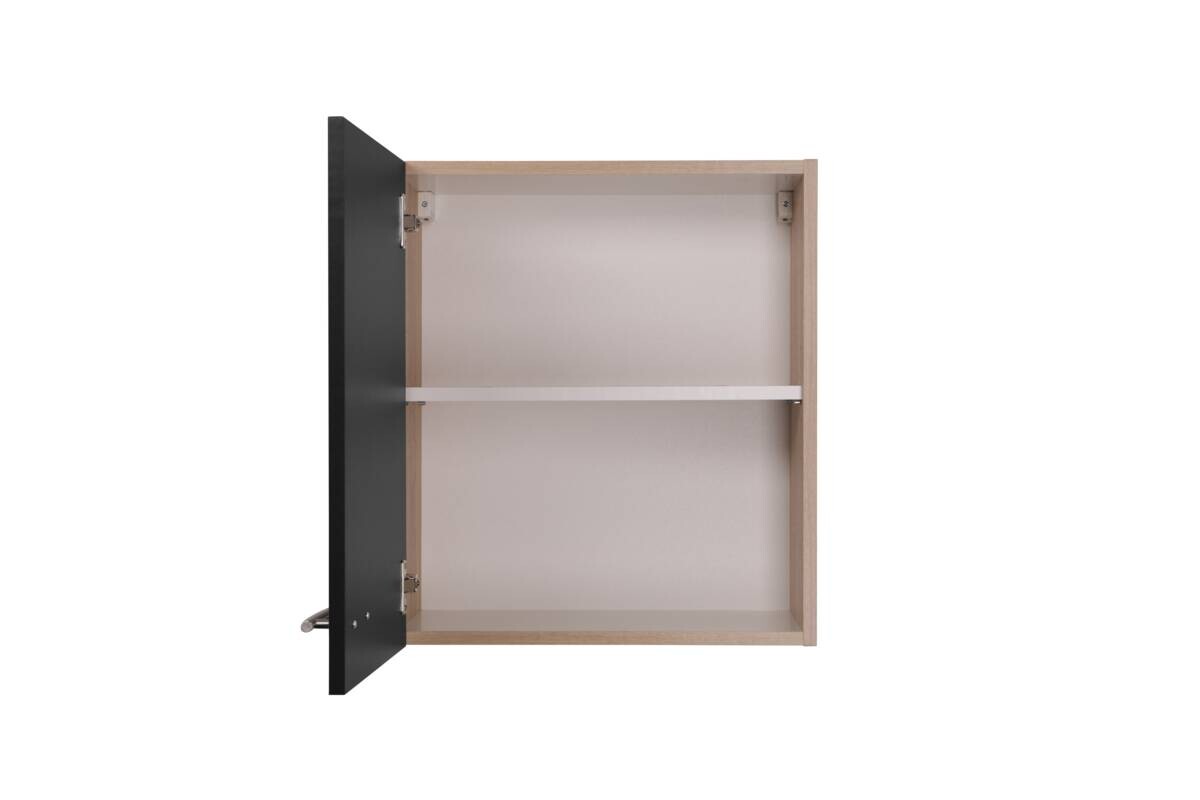 Hängeschrank Merle schwarz B/H/T: ca. 50x56x35 cm