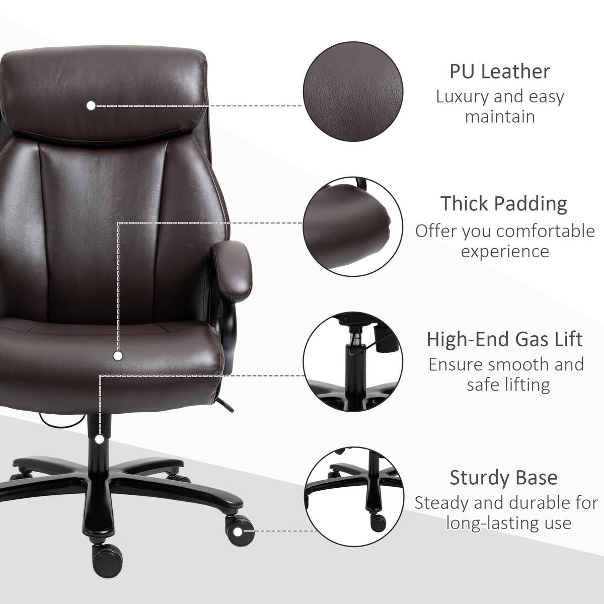 Chefsessel 921-503BN braun
