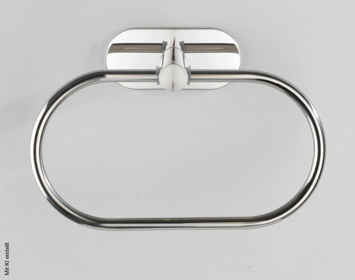 Turbo-Loc Handtuchring silber Edelstahl B/H/T: ca. 20,5x12,5x7,5 cm