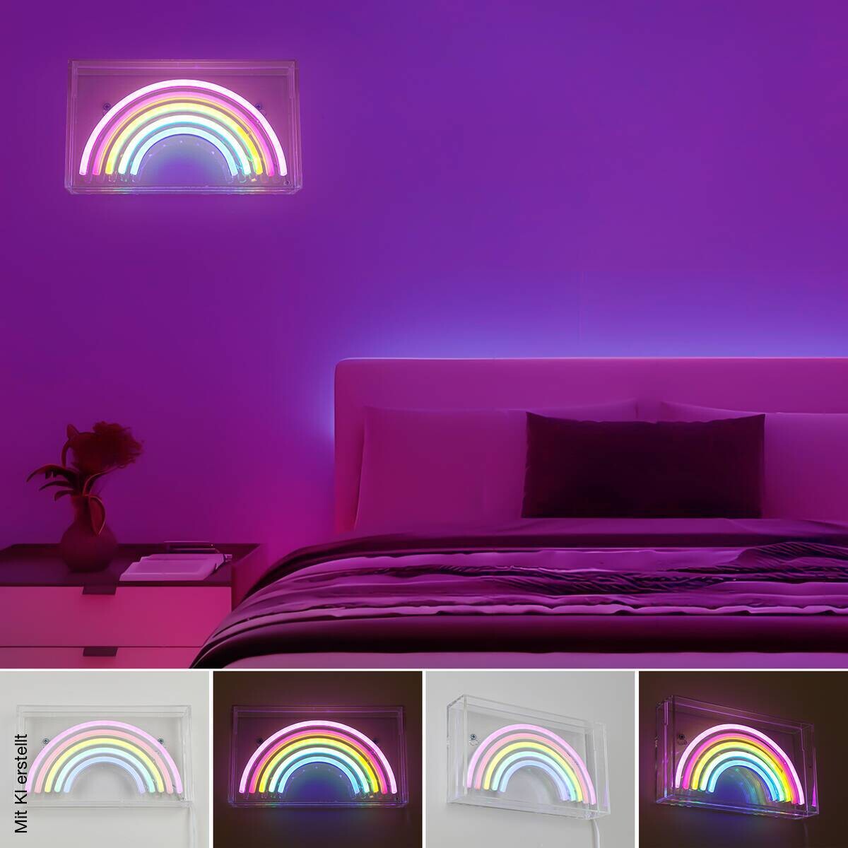Nolo LED-Dekoleuchte Rainbow B/H/T: ca. 23x12,4x4 cm