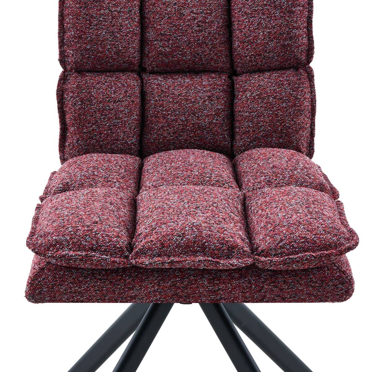 Stuhl Stacy rot B/H/T: ca. 48x94x65,5 cm